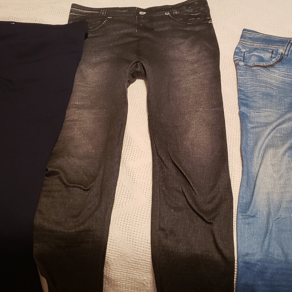 3 jeggings l/xl